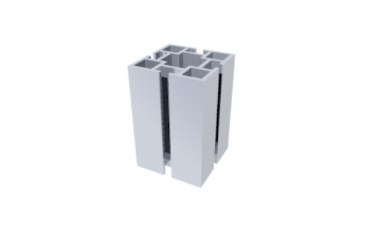 perfil alumínio quadrado 40mm montagem estrutura octanorm stands eventos